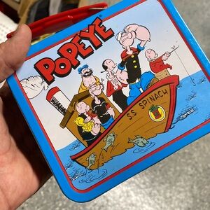 Vintage 1997 Popeye lunchbox